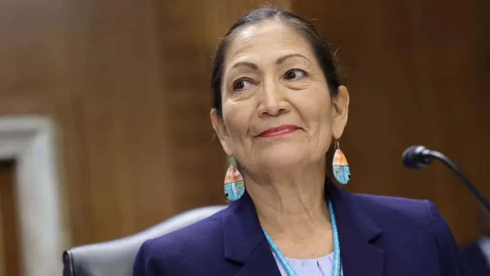 US Secretary of the Interior Deb Haaland launched a task force to rename locations that use derogatory terms/Getty Images