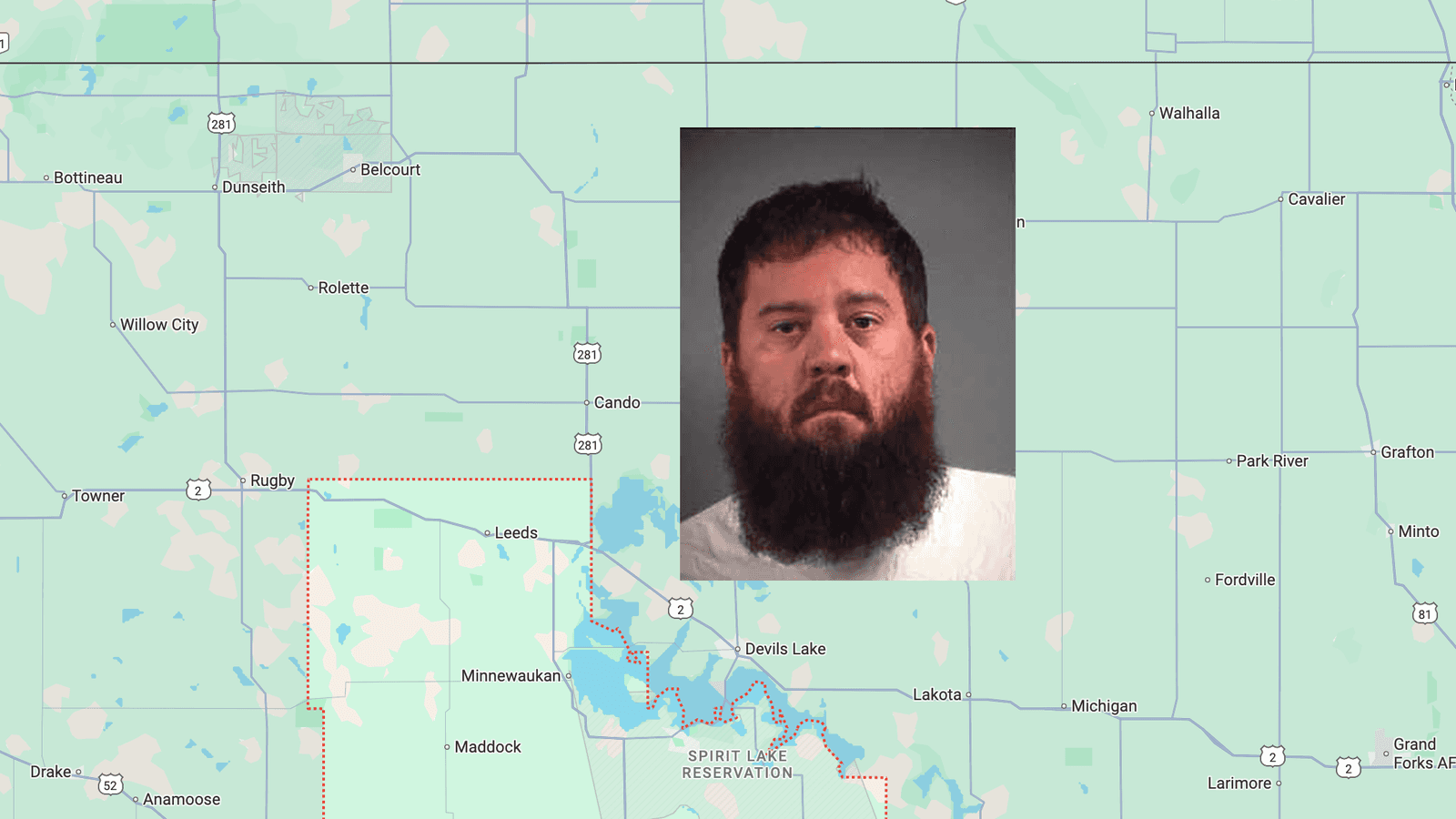 Travis Carlson (Photo courtesy of Grand Forks County Correctional Center)