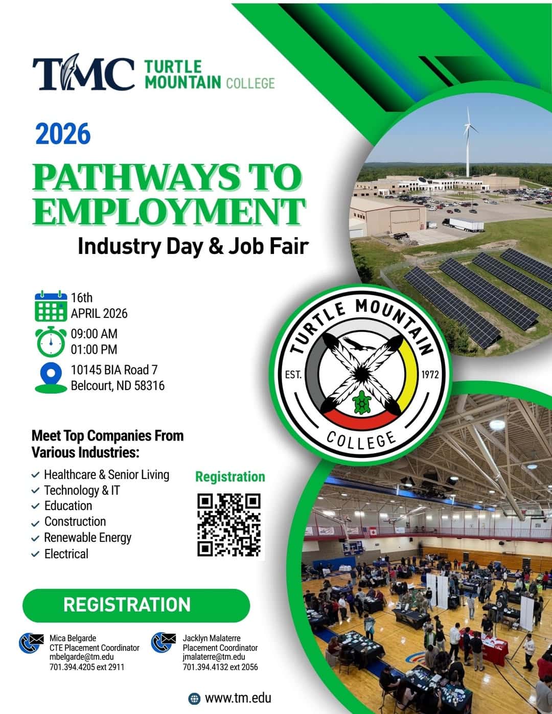 Turtle Mountain College to host job fair April 16 in Belcourt