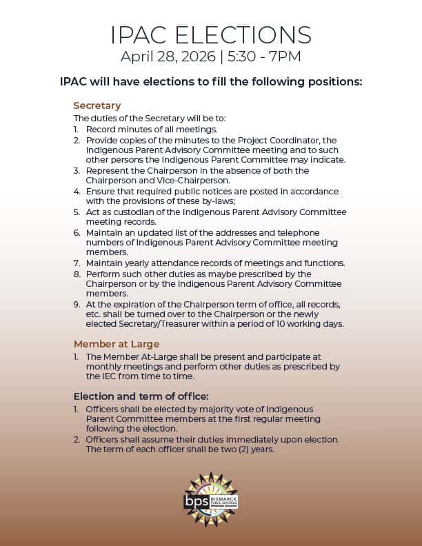 IPAC elections set for April 28 in Bismarck