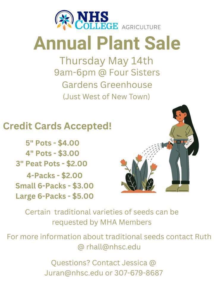 NHS College agriculture program to hold annual plant sale