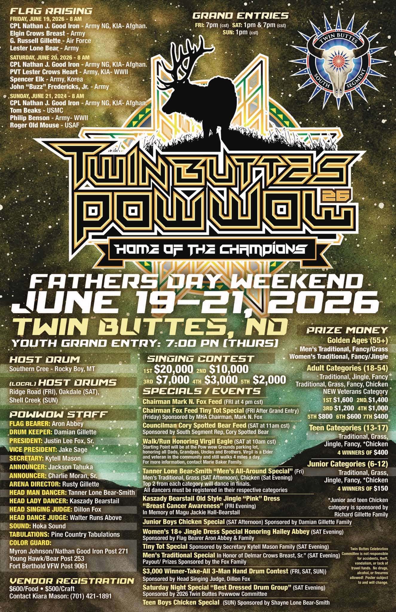 Twin Buttes Powwow scheduled for Father’s Day weekend