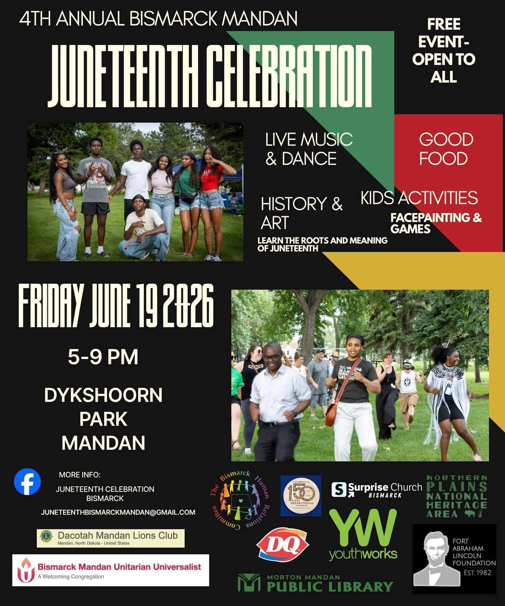 Bismarck-Mandan Juneteenth celebration set for June 19