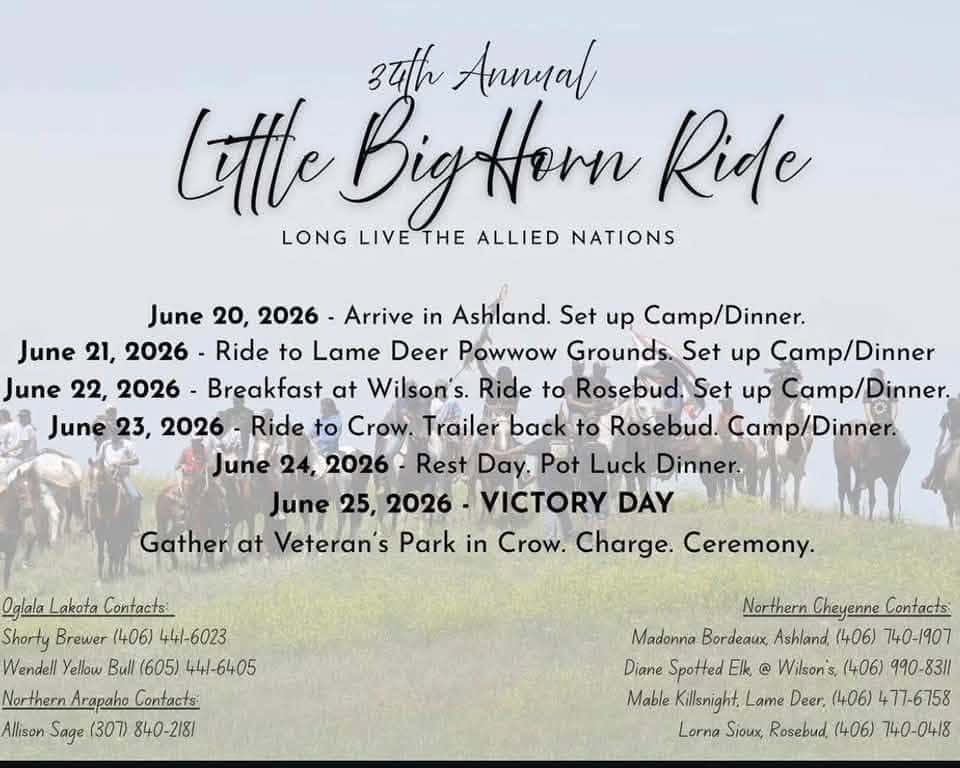 34th annual Little Big Horn Ride set for June 20-25