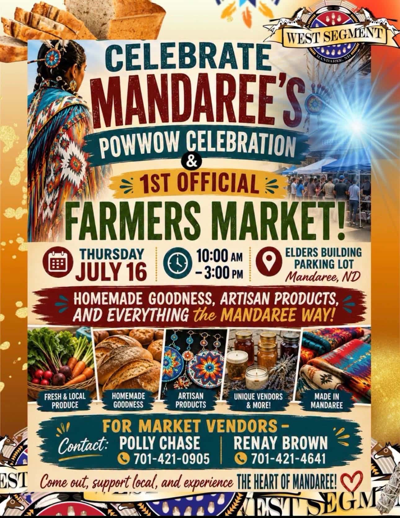 Mandaree farmers market and powwow celebration set for Thursday