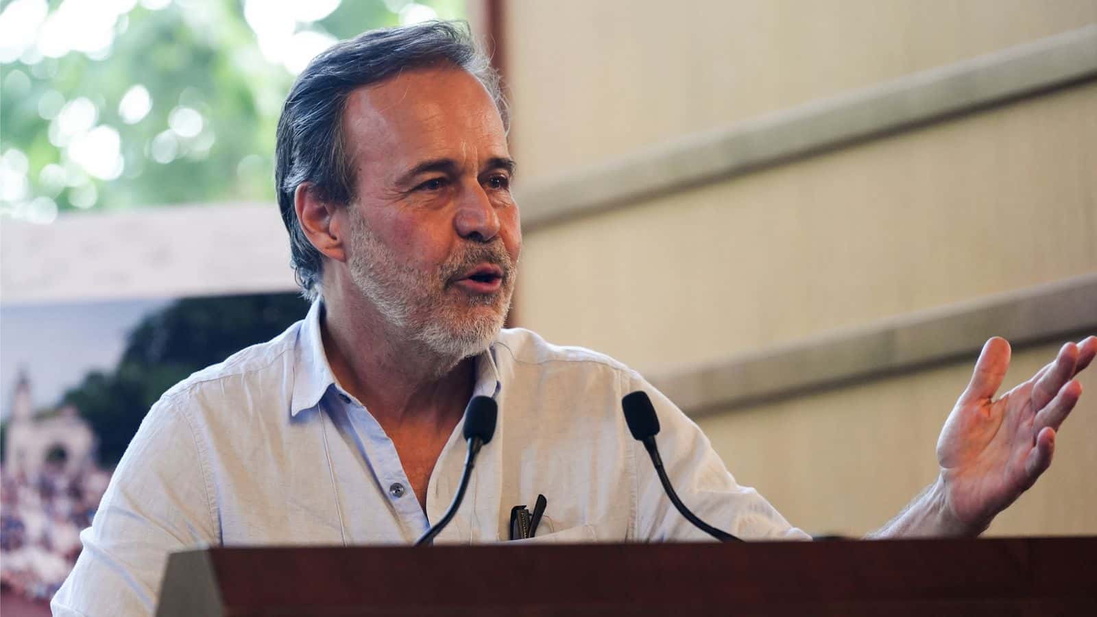 Eduardo Bronzino at indiana University. Photo by Doc Soaris, 2024