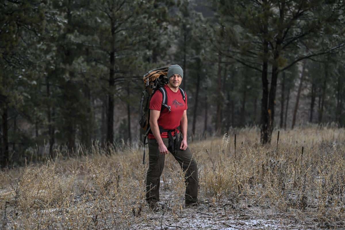 Jacob Weasel, a surgeon with Monument Health, is training for his upcoming venture to reach the top of Mount Everest. Cold exposure, like going for hikes with a weighted pack in short sleeves, is part of his training regimen. 

Matt Gade, Rapid City Journal staff