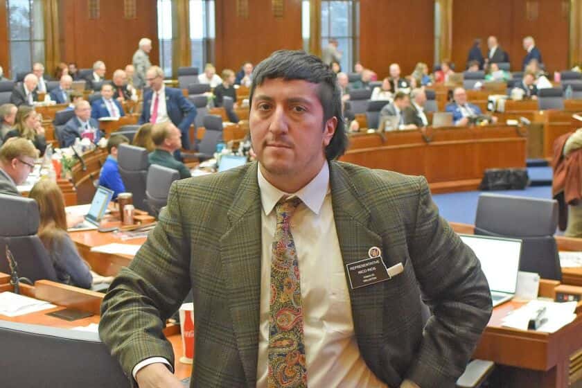 Rep. Nico Rios, R-Williston, has proposed repealing the Office of Legal Immigration, less than two years after the office was formed. Others say it is needed as part of the state’s overall workforce strategy. Photo TOM STROMME, TRIBUNE