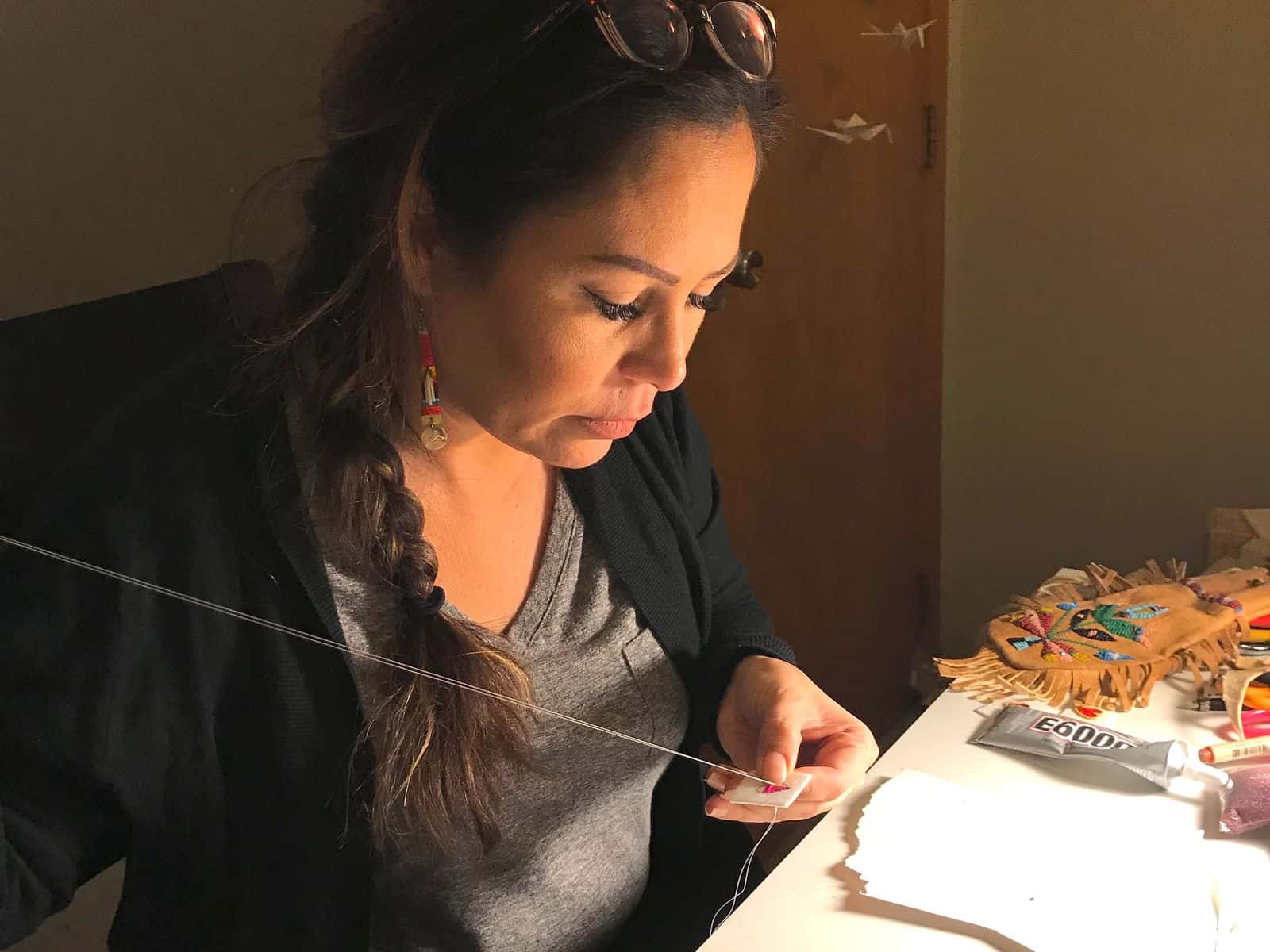 At Work_Photo Courtesy Holly Young