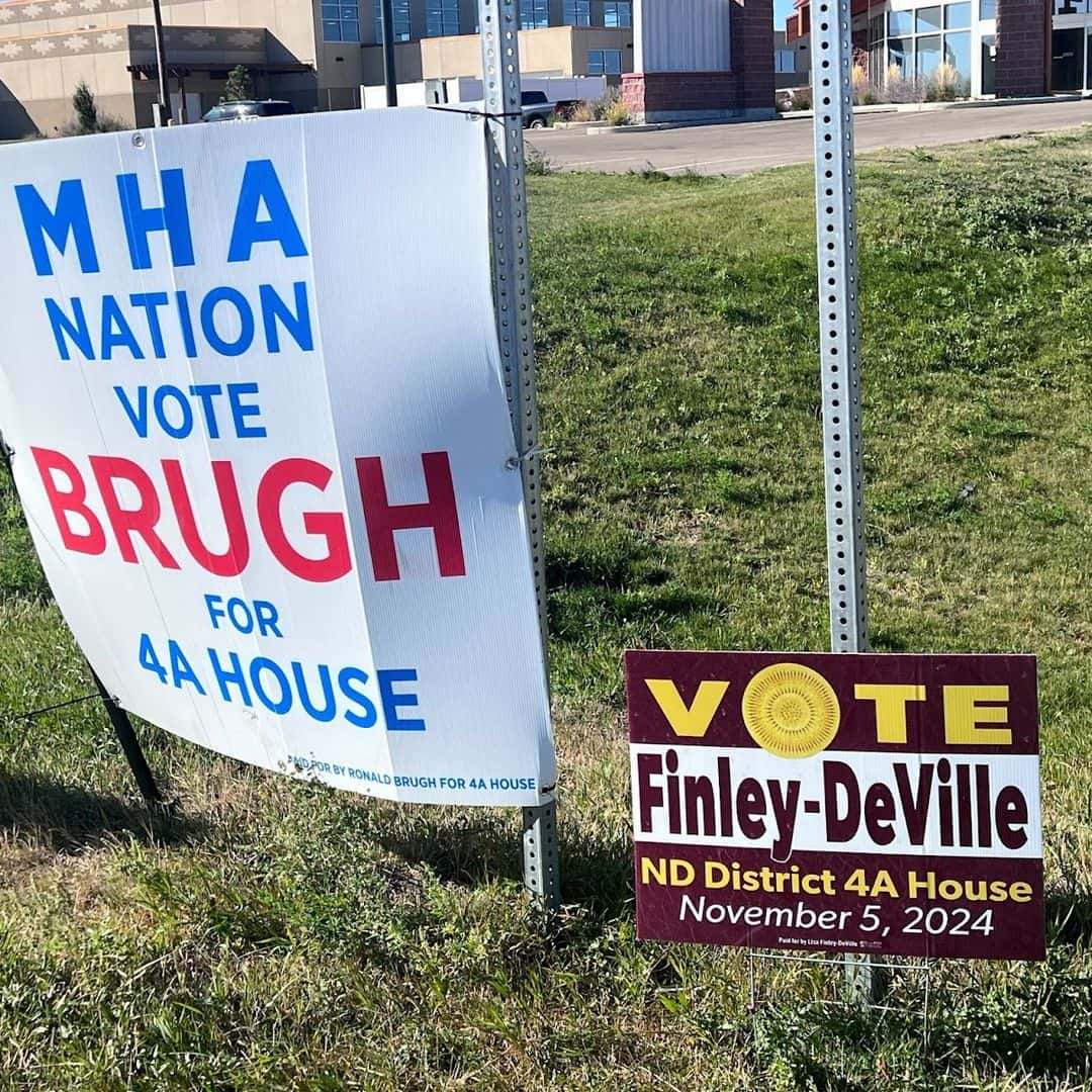 Candidate signs