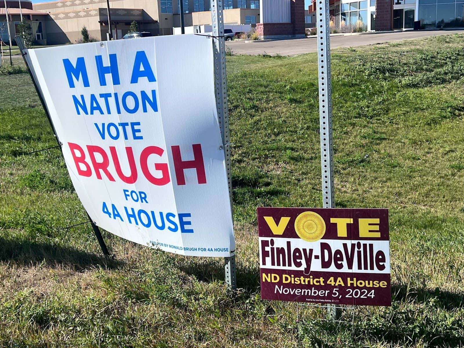 Candidate signs