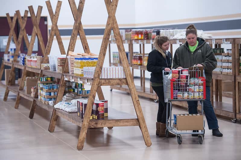 Clients of food program