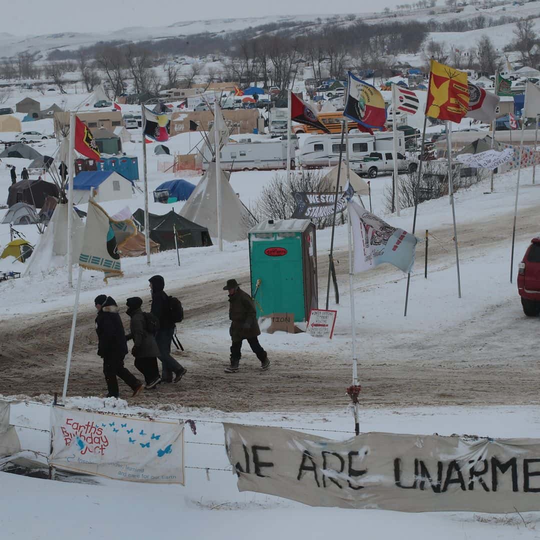 Protests Continue At Standing Rock Sioux Reservation Over Dakota Pipeline Access Project