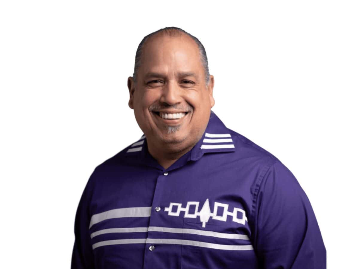 Dr. Antony Stately, Oneida/Ojibwe and a 2024 Bush Fellow, plans to Indigenize medicine by integrating cultural and spiritual healing into his community clinic after learning how other tribal communities worldwide are doing the same. (Photo courtesy of Caroline Yang/Bush Foundation)