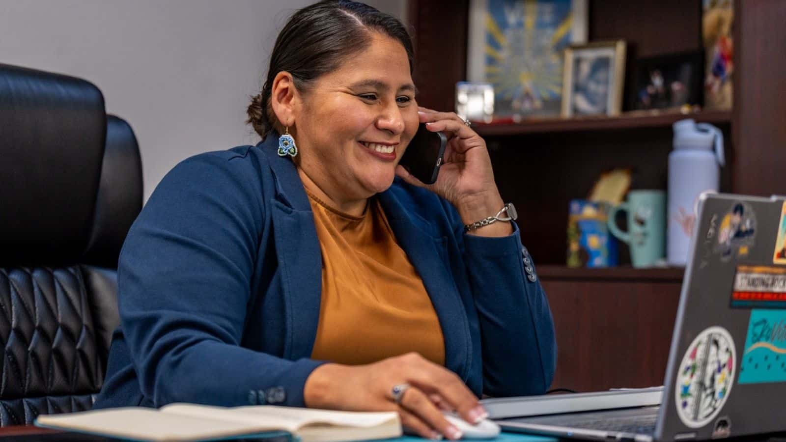 Executive Director of North Dakota Native Vote Nicole Donaghy (Photo courtesy of Strengthen ND).