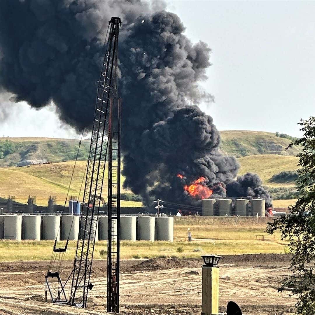 Fort Berthold Explosion #1a