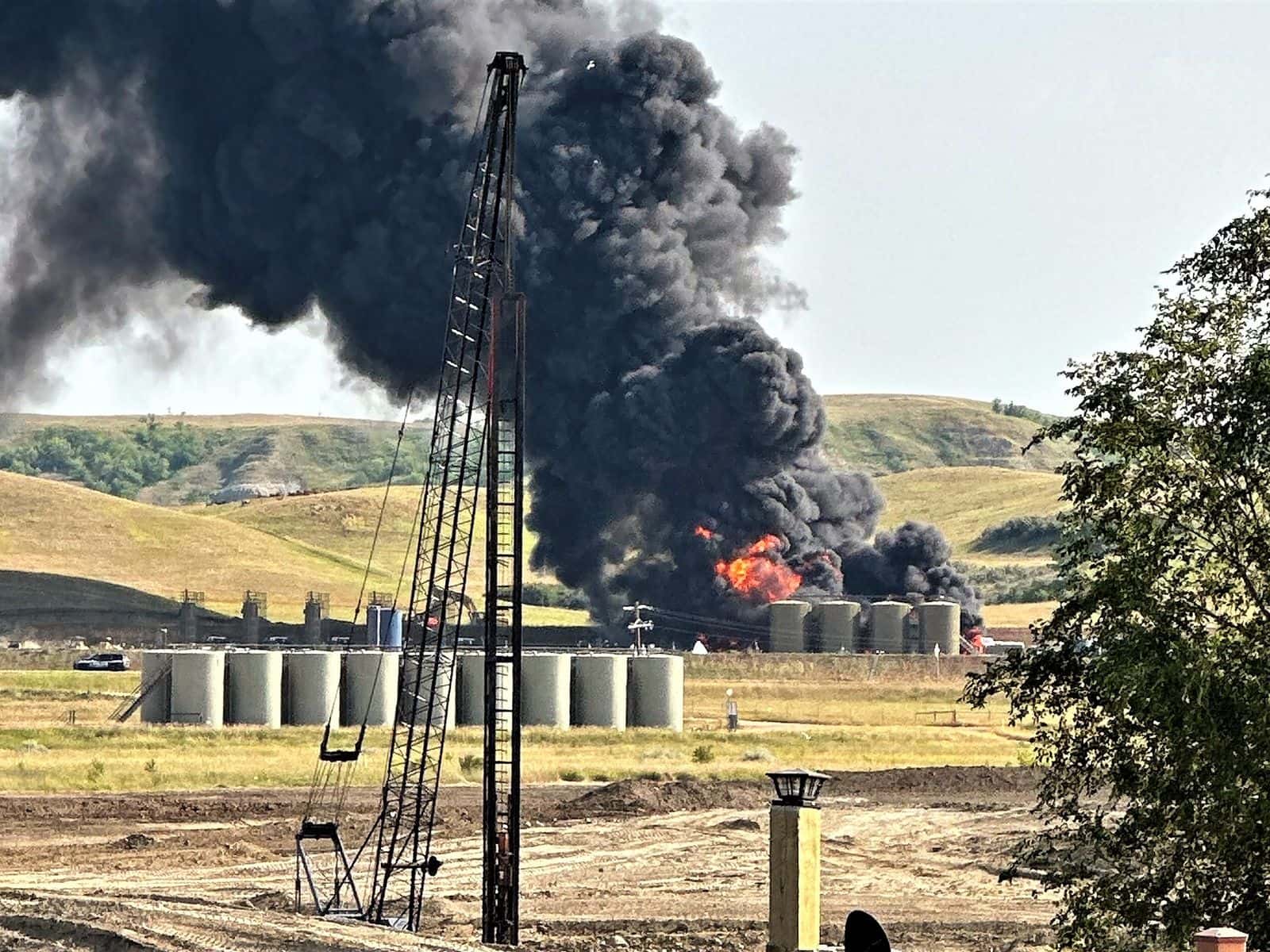 Fort Berthold Explosion #1a