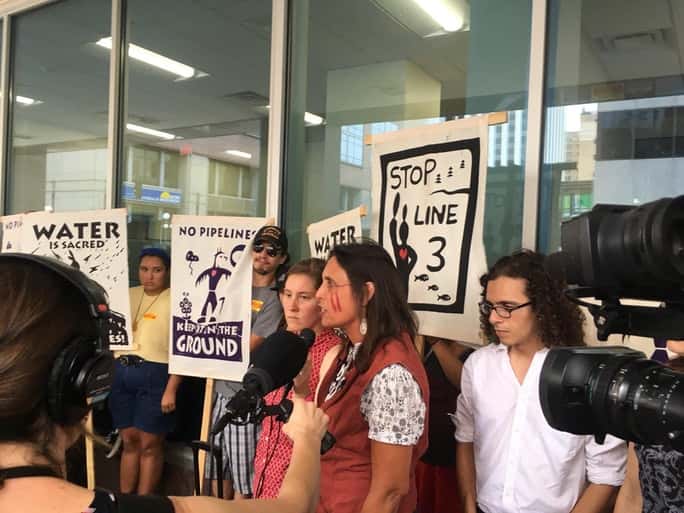Winona LaDuke: Winona LaDuke, executive director of the Honor the Earth, said there will be more regulatory fights ahead. "They have gotten their Standing Rock.' (Honor the Earth photo via Facebook)