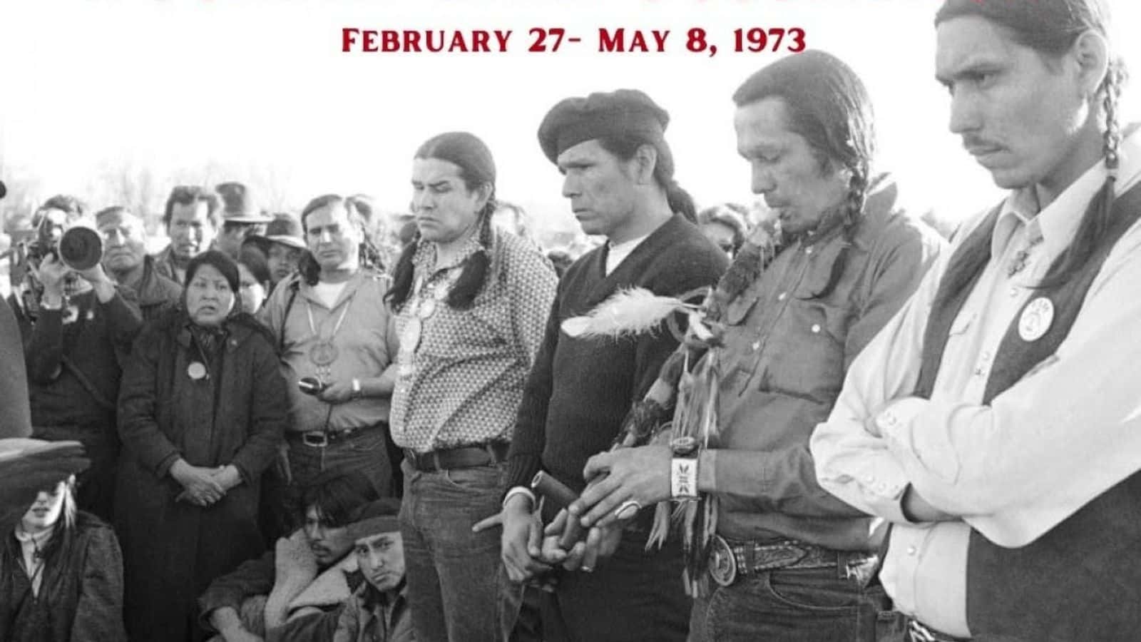 50th Anniversary Wounded Knee Occupation Header - Photo: IEN