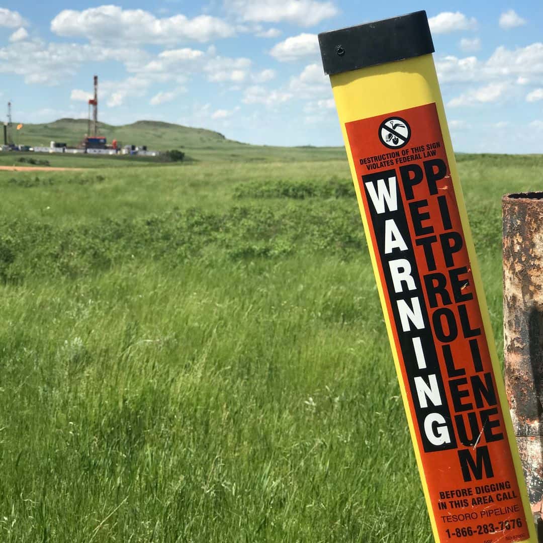 Tesoro High Plains Pipeline trespass on the Fort Berthold Reservation.