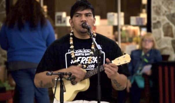 Deijae Lam Yuen, the lead organizer of ND Polynesian Cultural Club, has been involved with hosting events, like the 2017 Multicultural Festival, to educate and celebrate with others.  Photo Courtesy of ND Polynesian Cultural Club