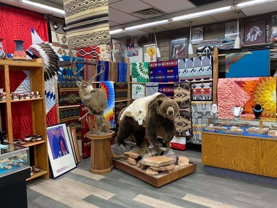 Ryan Wilson, the owner of Great Plains Indian Trading, is announcing his move to  support Native business in New Town on Jan. 31. (Photo Courtesy of Great Plains Indian Trading)