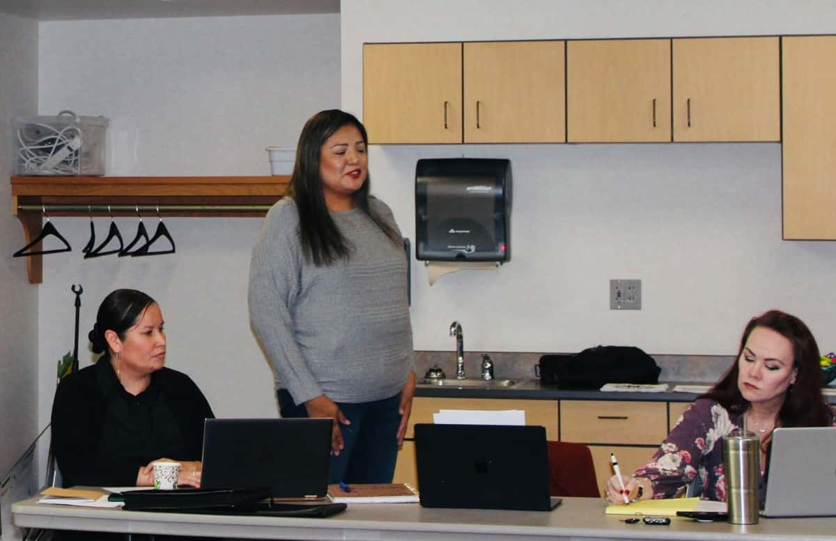 The Indigenous Parent Advisory Committee will be holding an election on Feb. 28 to fill in the position of chairperson, vice-chairperson and secretary –– roles currently occupied by Billi Jo Beheler, Natasha Gourd and Alicia Hegland-Thorpe. (Photo credit/ Adrianna Adame)
