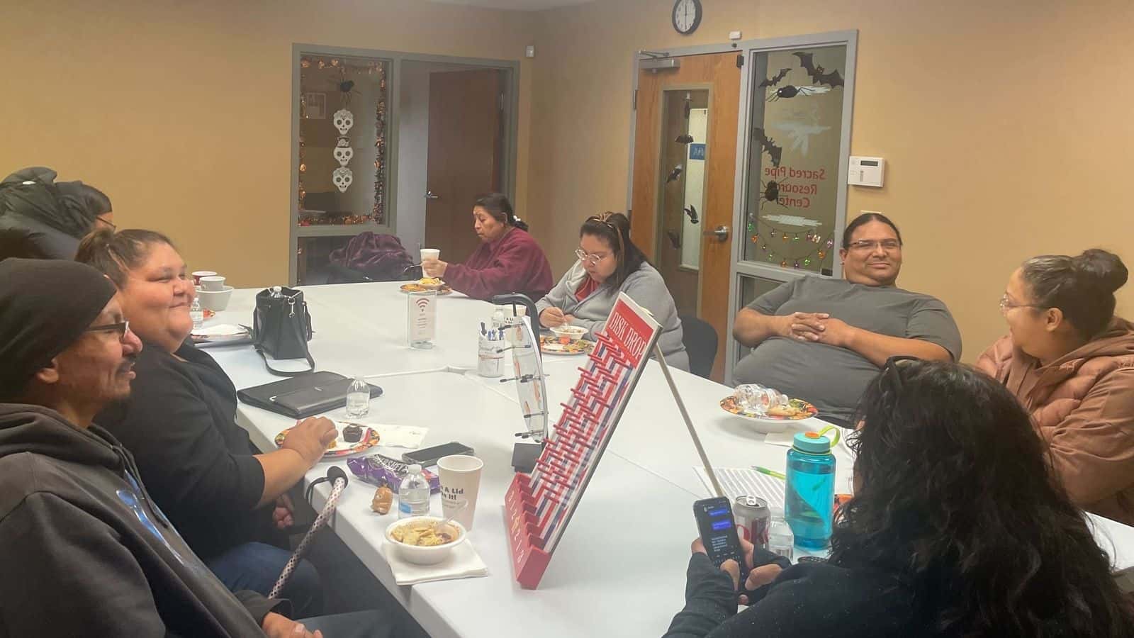 Bismarck-Mandan community members attended the Sacred Pipe Resource Center’s open house on Oct. 13 at the new location on Basin Avenue in Bismarck. 
