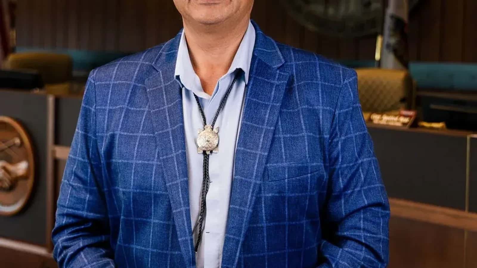 Mark Fox, chairman of the MHA Nation, leads the six-member Tribal Business Council that is at the heart of this lawsuit.