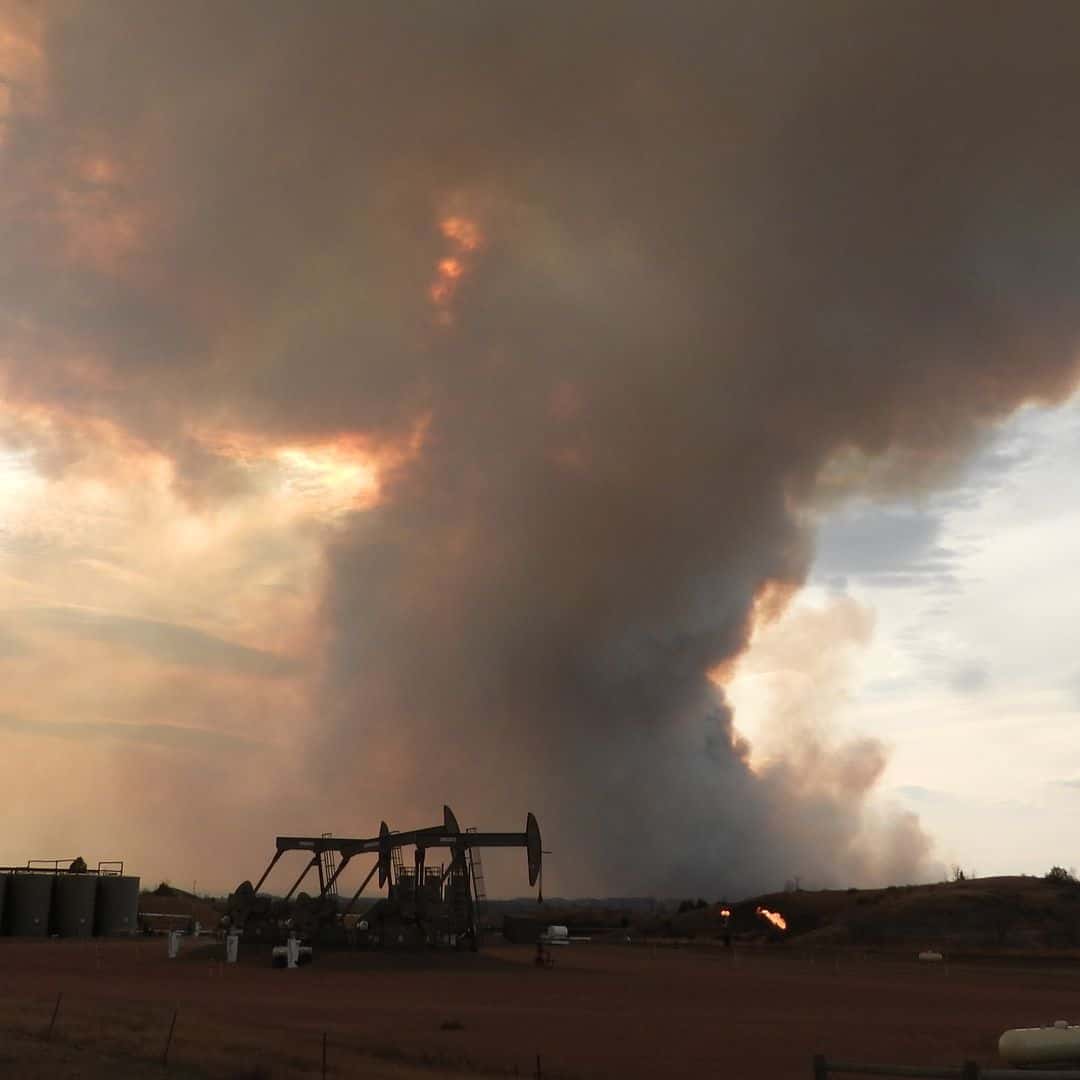The Mandaree Volunteer Fire Department responded to a fire on the Fort Berthold Reservation on May 1. PHOTO CREDIT/JODI RAVE