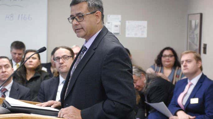 Current Chairman Mark Fox of the Three Affiliated Tribes in North Dakota. (Google Images | The Dickinson Press)