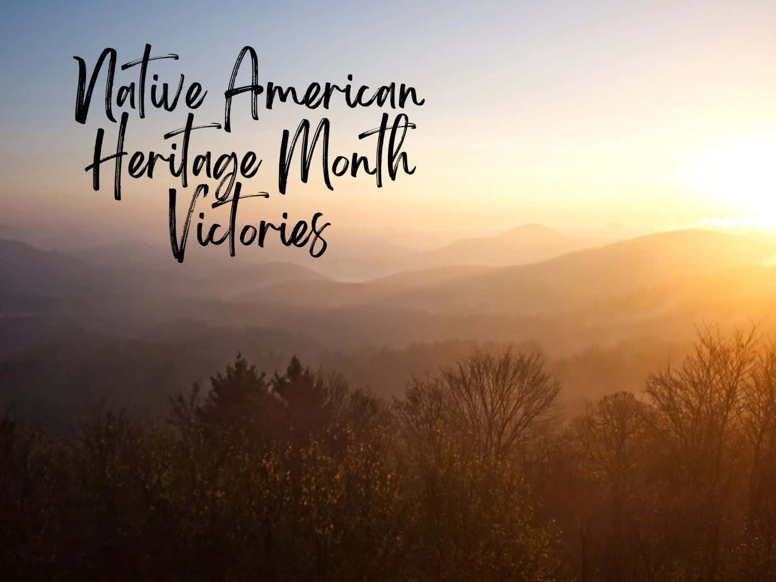 Native American History Victory