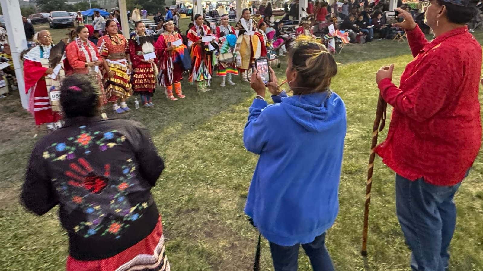 MMIR leaders and family members applaud the winners of the Red Dress Special. (Photo credit: Erin Hoover Barnett) 