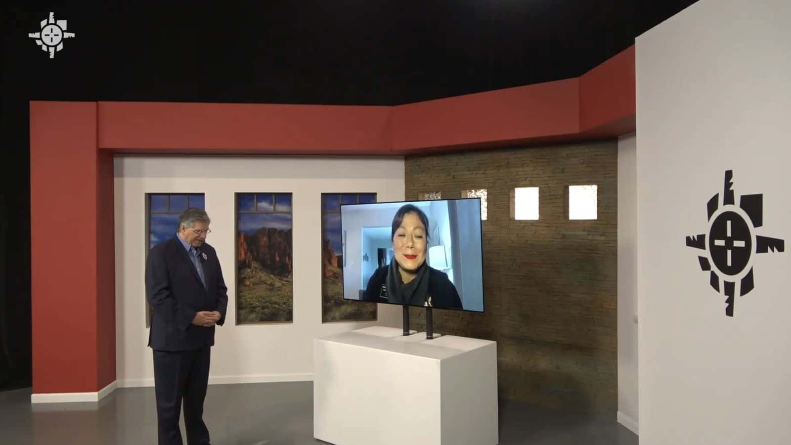 Indian Country Today editor Mark Trahant interviews Rep. Ruth Buffalo after the North Dakota Legislature approved Senate Bill 2304.
