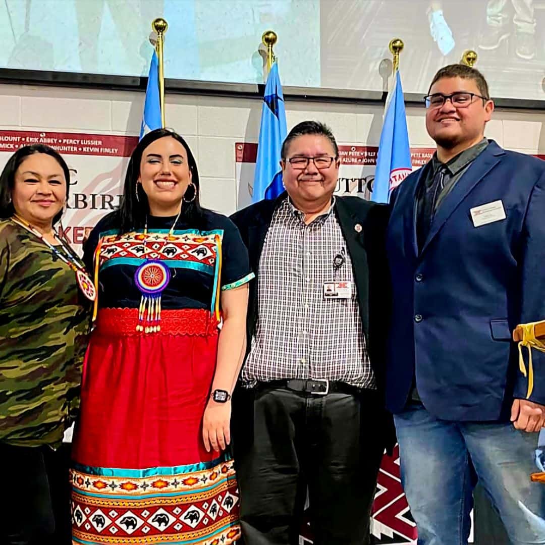 Tanner Veo with the other members of the SGA Executive Committee