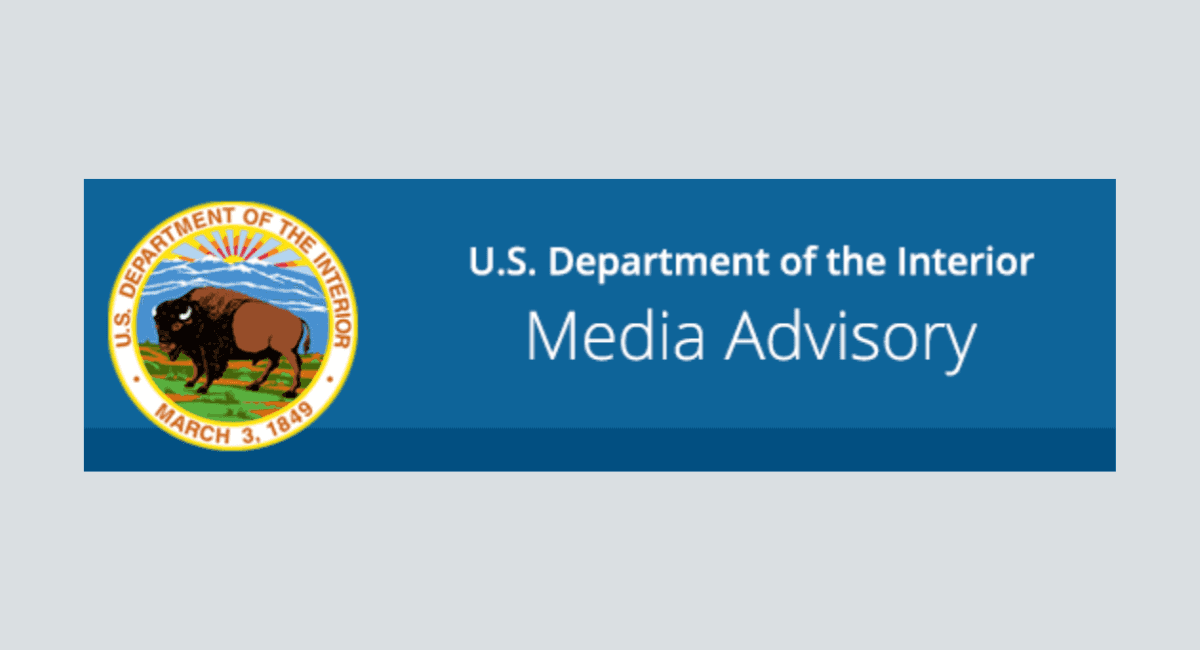 U.S. Department of the Interior Logo, courtesy of the U.S. Department of the Interior website.