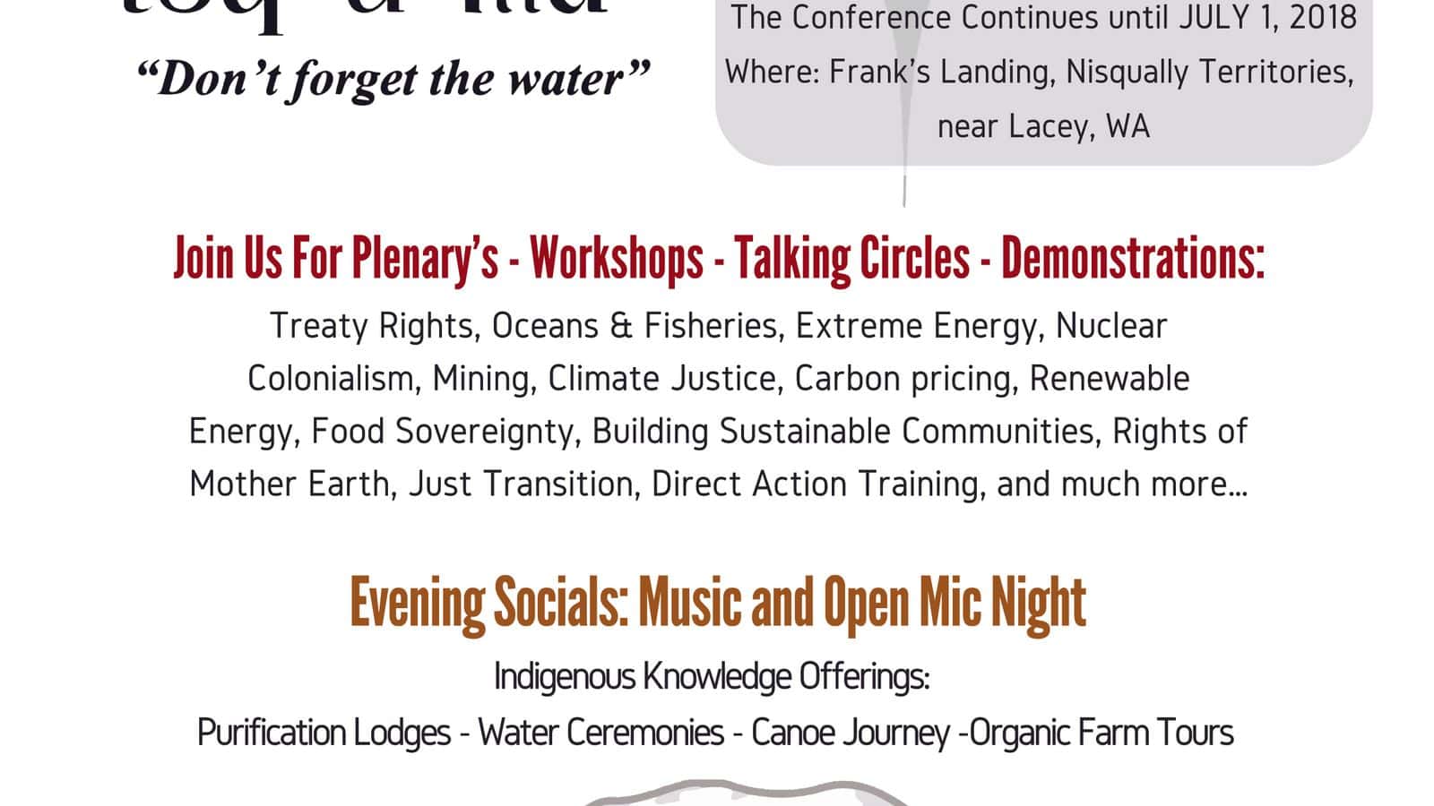 17th Protecting Mother Earth Conference