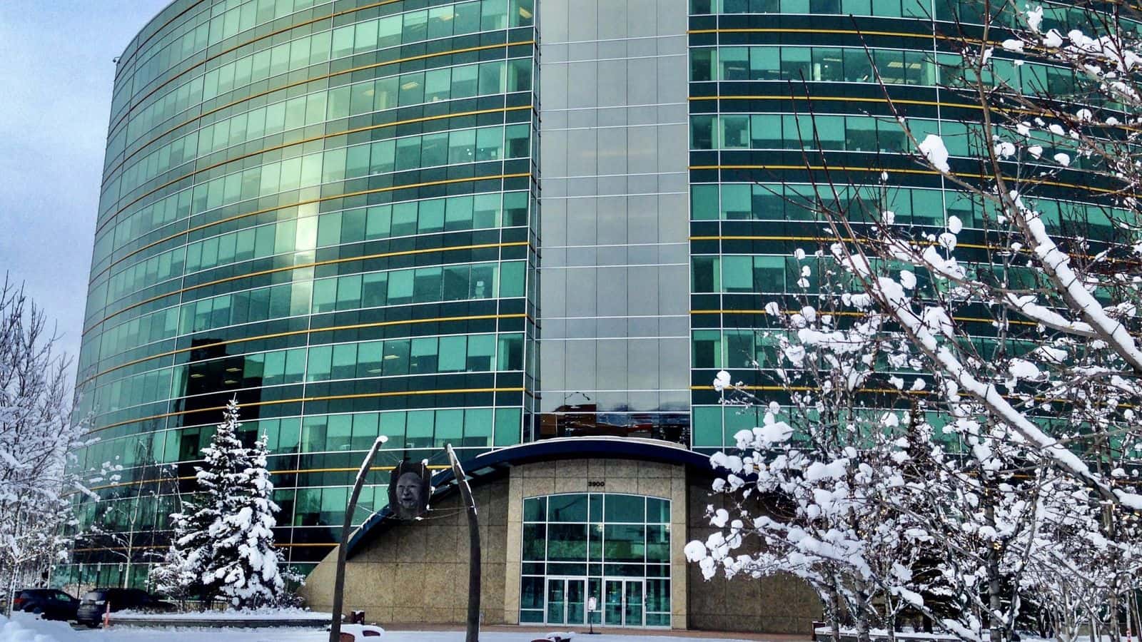 Pictured here, the Anchorage office of Arctic Slope Regional Corporation. Photo by Joaqlin Estus / Indian Country Today.
