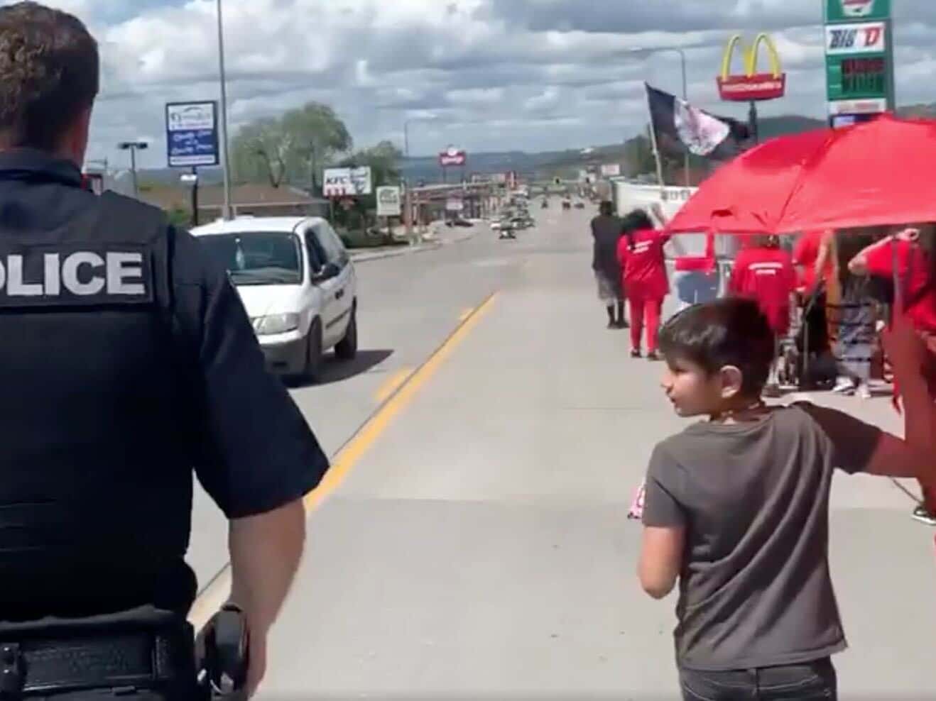 MMIW March in Rapid City, South Dakota June 3, 2023 (Photo Jean Roach)