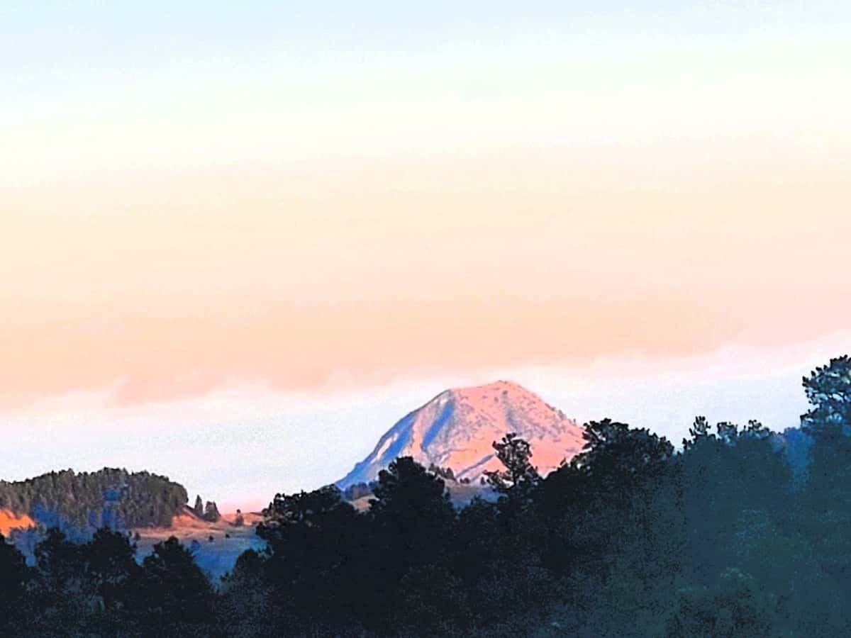 Bear Butte is one place in the Black Hills where “many of our important ceremonies happen.” Photo credit/ Talli Nauman
