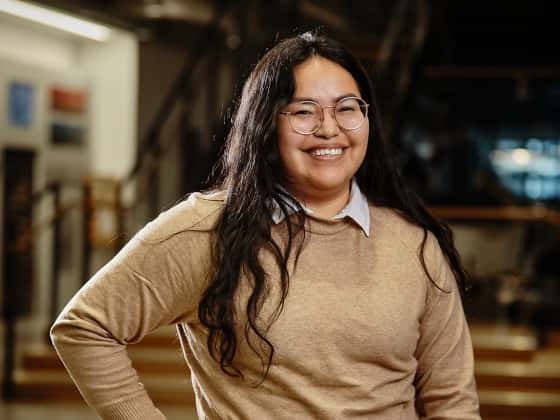 Cassandra Baker, a junior in mathematics from Lame Deer, won a Udall Scholarship in the tribal public policy category.