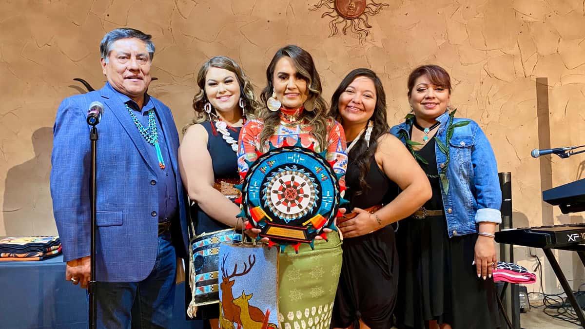 Nez Perce Tourism, LLC, received the Best Cultural Heritage Experience award at the American Indian Alaska Native Tourism Association conference. Fort McDowell Yavapai Nation hosted the conference in late October 2021. (Photo by Patty Talahongva, Indian Country Today)