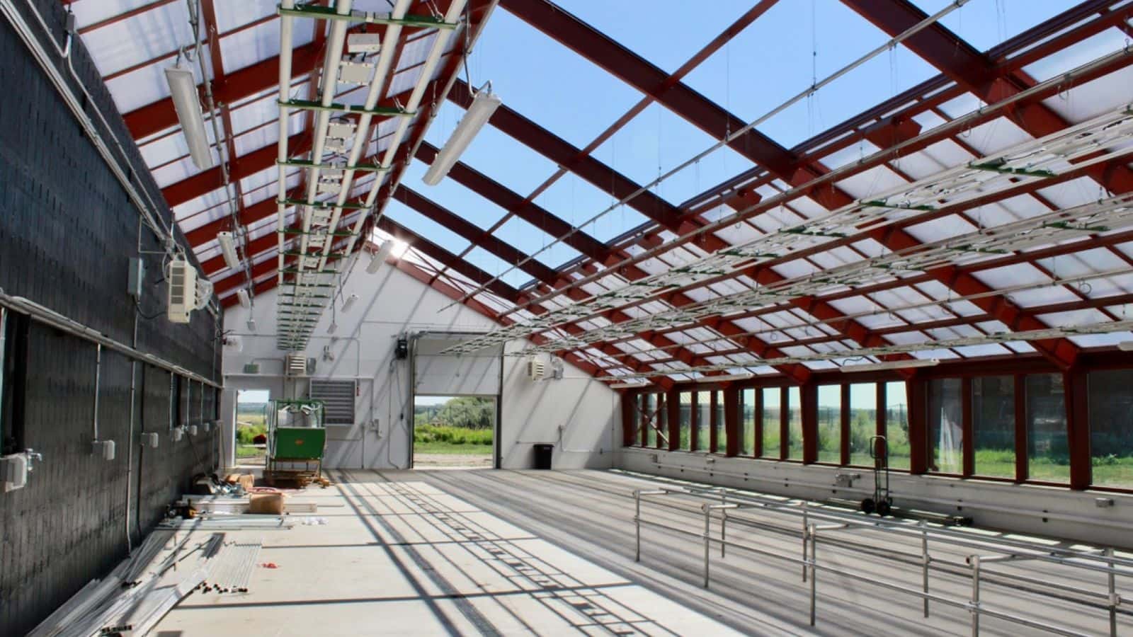 UTTC will grow produce and culturally relevant plants year-round in its newly opened greenhouse facility. (Photo credit/ Grace Fiori)