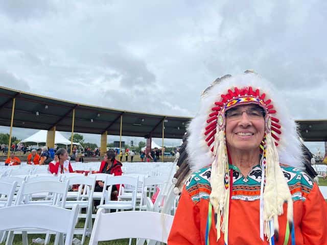 Wilton Littlechild, a Cree chief who served as grand chief of the Confederacy of the Treaty Six First Nations who served as a member of Canada's Truth and Reconciliation Commission, said the apology was important for many residential school survivors like him. (Photo by Miles Morrisseau/ICT)
