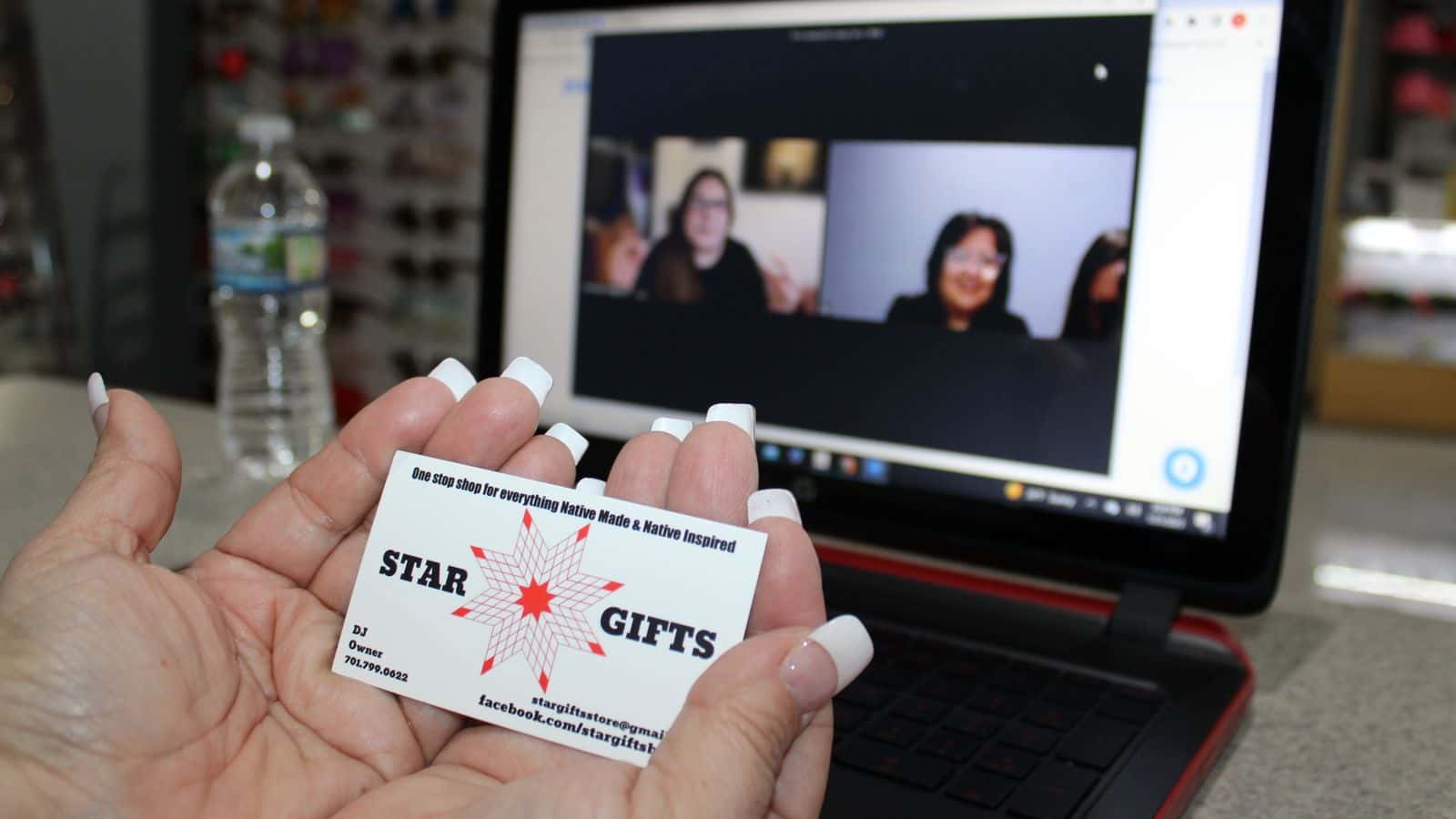 Star Gifts sells Native art and products at the Gateway Mall in Bismarck, N.D.