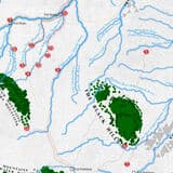 Map of the northern theater of the Great Sioux War