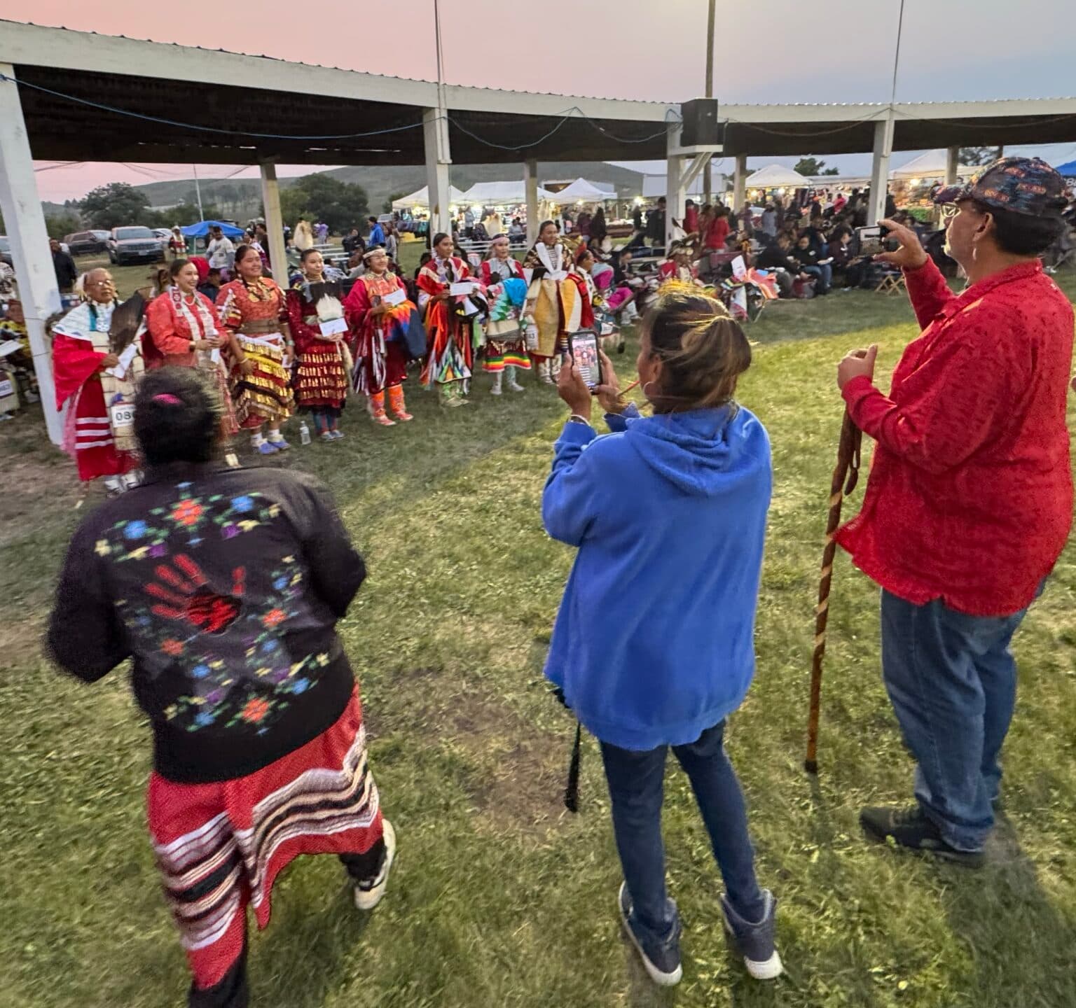 MMIR leaders and family members applaud the winners of the Red Dress Special. (Photo credit: Erin Hoover Barnett) 