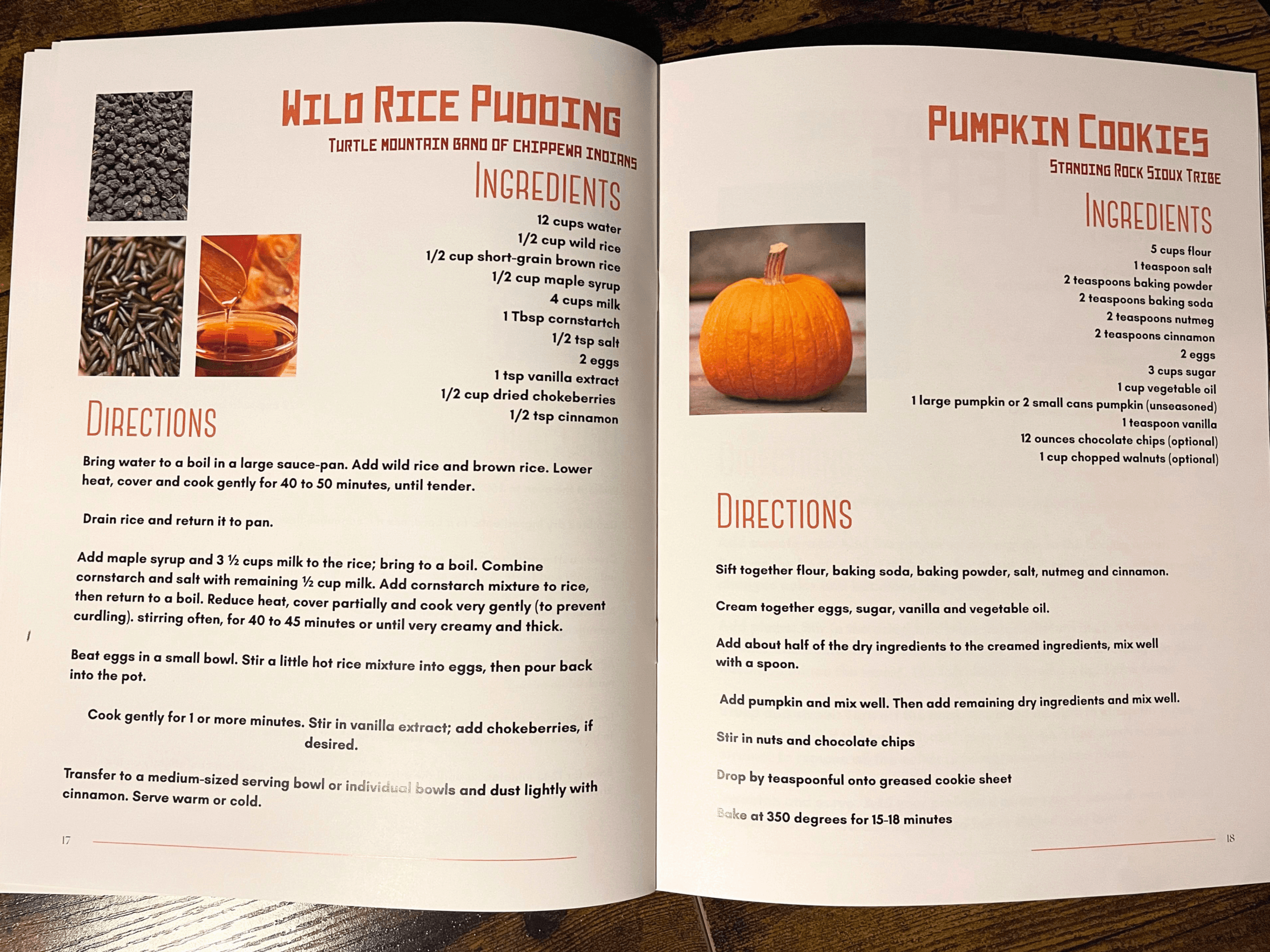Recipes from UTTC’s recipe book “Taste the Earth: Recipes that honor the traditional foods of the five tribes of North Dakota.”