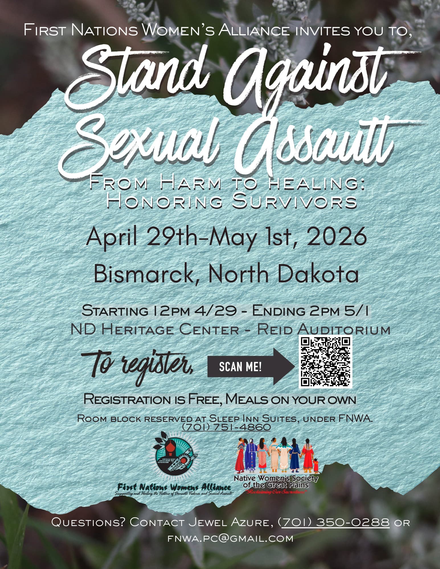 First Nations Women’s Alliance to Host 'Stand Against Sexual Assault' Event