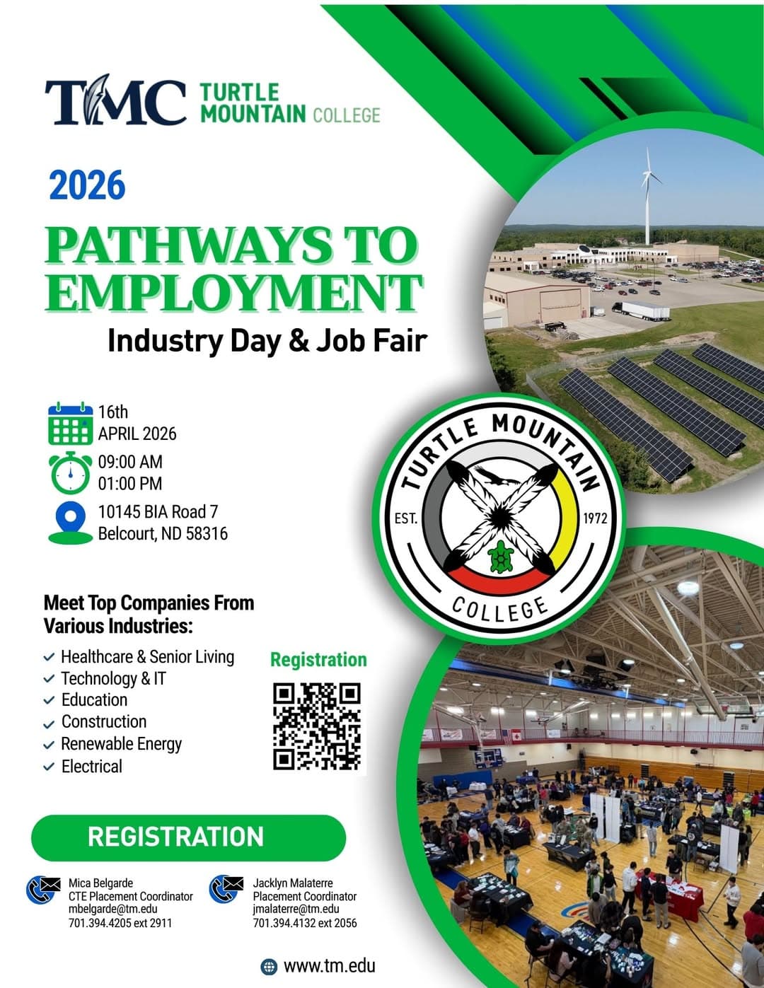 Turtle Mountain College to host job fair April 16 in Belcourt